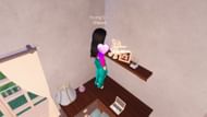 Squeeze the toy bear to get Buttons (Image via Roblox)